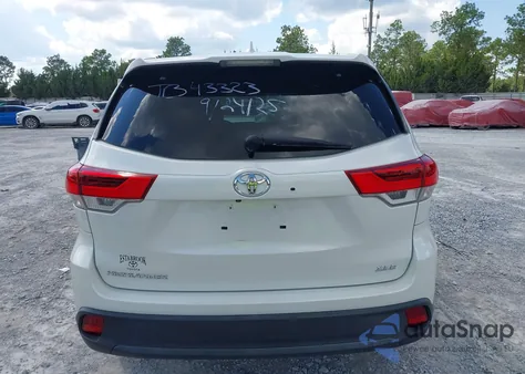 2018 Toyota Highlander Xle from USA, damaged, VIN 5TDKZRFH2JS531926